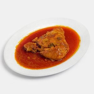 خوراک ران مرغ سس پز
