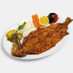 خوراک ماهی قزل آلا سرخ شده